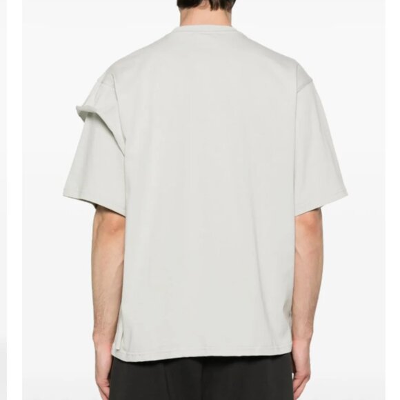 Ottolinger Deconstructed T-shirt Light Gray Size Small - Picture 10 of 15